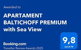 APARTAMENT BALTICHOFF PREMIUM with Sea View, Basen, Spa, Gym, Sauna, hala sportowa z kortem tenisowym